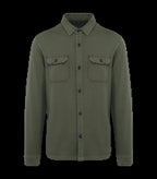EcoFriendly Men's Wash Effect Brushed Fleece Over WashedOrganicKhaki
