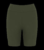 Eco-Friendly Ladie's Rib Shorts OrganicKhaki