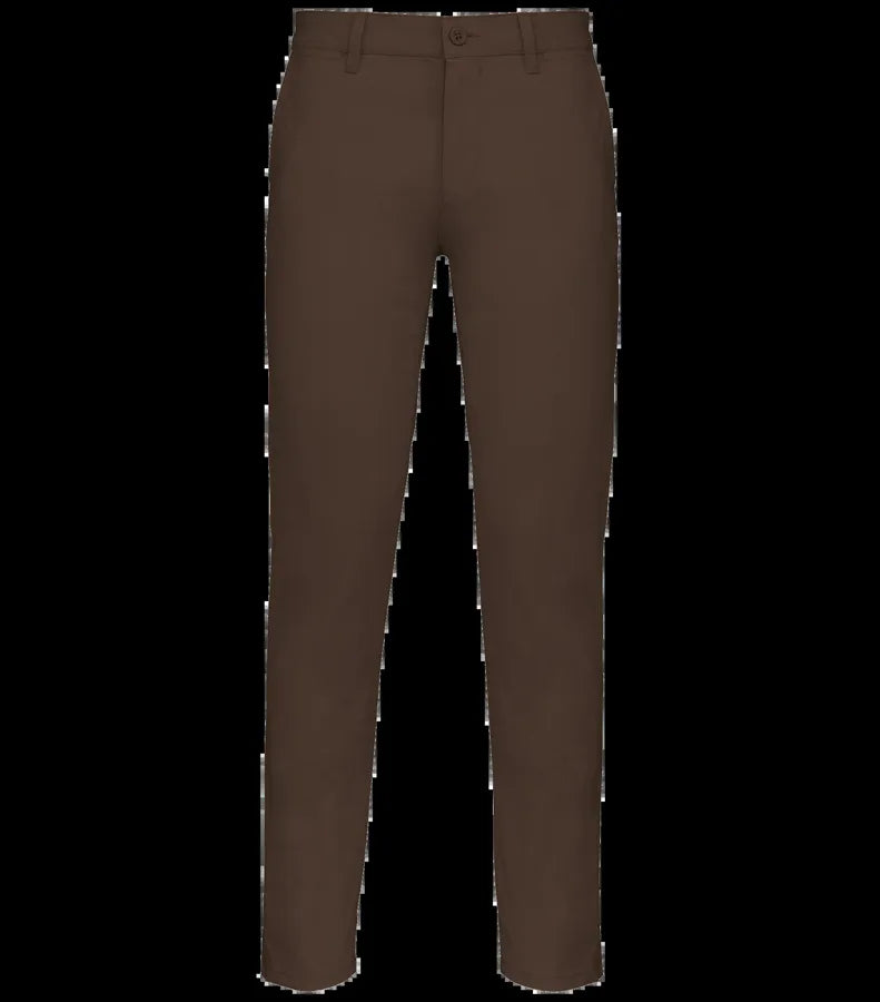 Men's Chino Trousers Chocolate