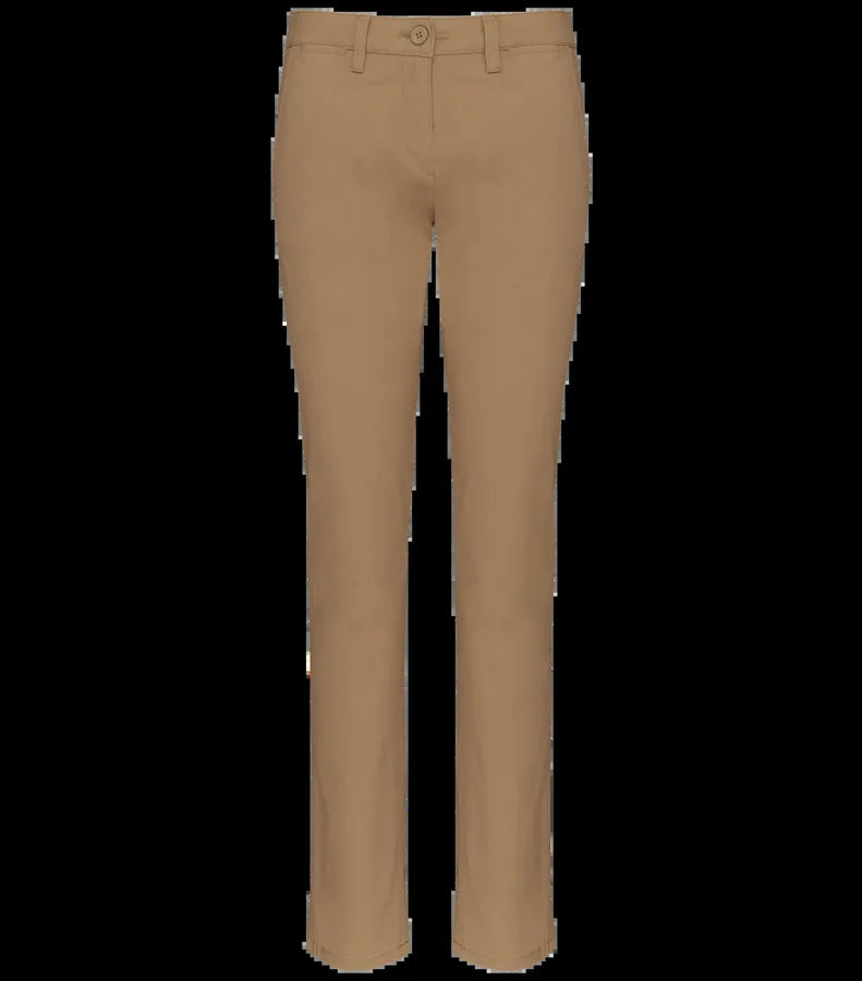 Ladies' Chino Trousers Camel