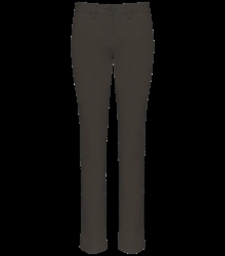Ladies' Chino Trousers DarkGrey
