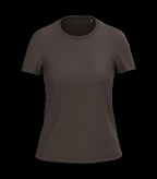 Ladies' BIO150IC Crew Neck T-shirt Chocolate
