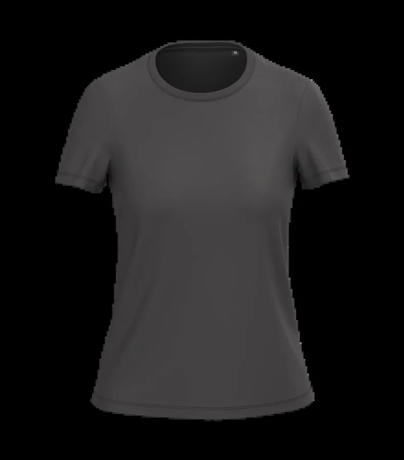 Ladies' BIO150IC Crew Neck T-shirt DarkGrey