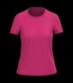 Ladies' BIO150IC Crew Neck T-shirt Fuchsia