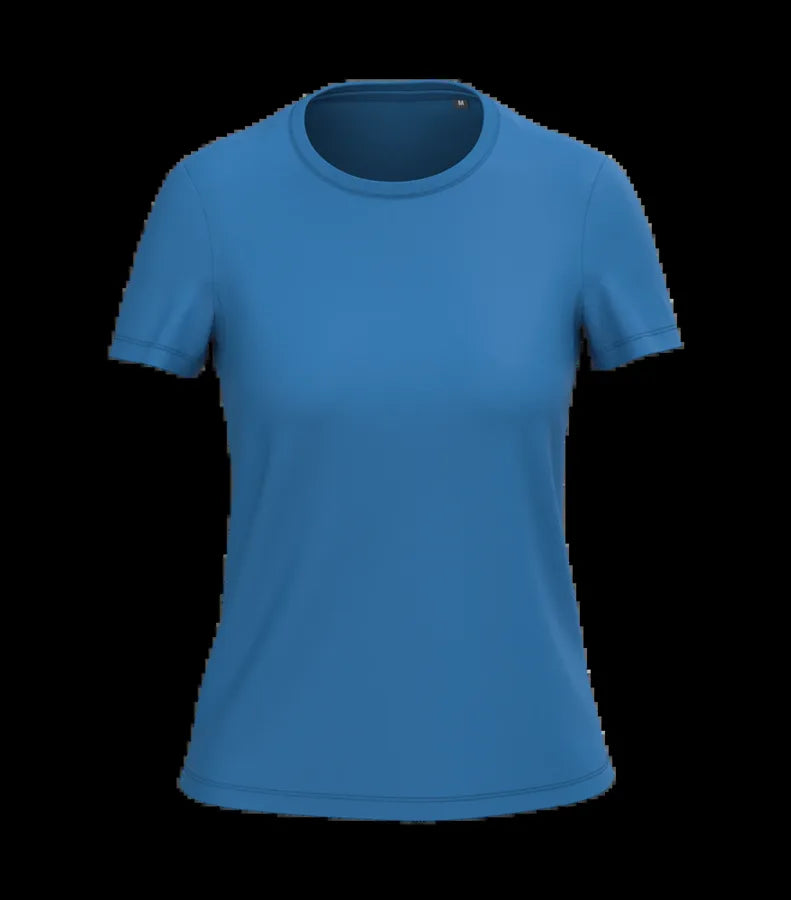 Ladies' BIO150IC Crew Neck T-shirt LightRoyalBlue