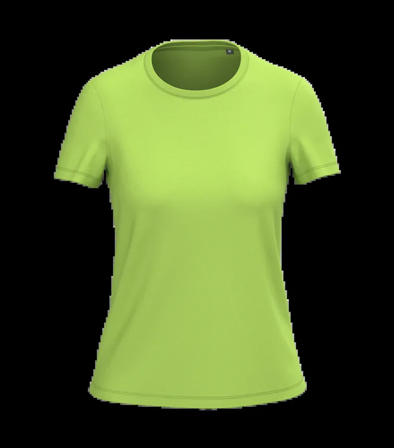 Ladies' BIO150IC Crew Neck T-shirt Lime