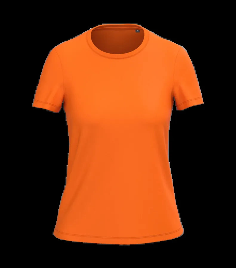 Ladies' BIO150IC Crew Neck T-shirt Orange