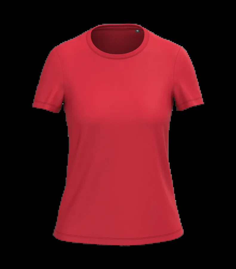 Ladies' BIO150IC Crew Neck T-shirt Red