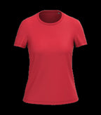 Ladies' BIO150IC Crew Neck T-shirt Red