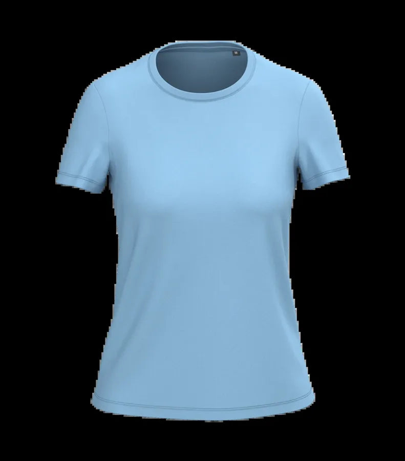 Ladies' BIO150IC Crew Neck T-shirt SkyBlue