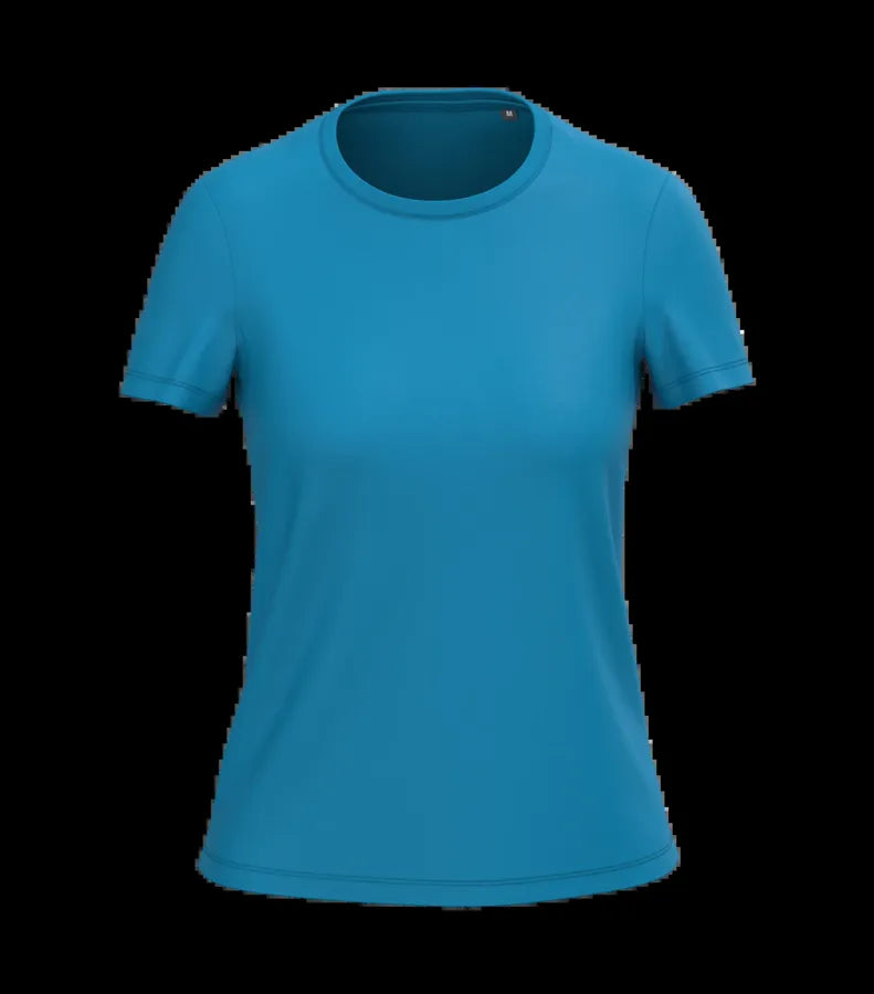 Ladies' BIO150IC Crew Neck T-shirt TropicalBlue