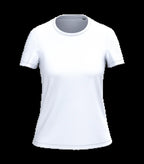 Ladies' BIO150IC Crew Neck T-shirt White