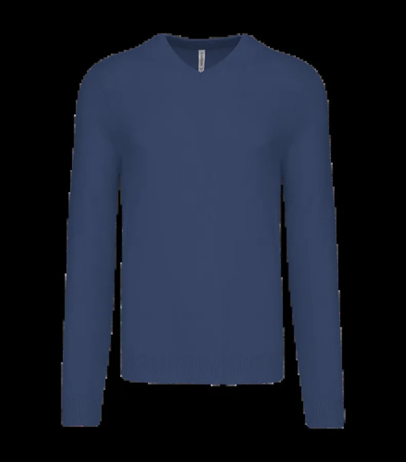 Men's V-Neck Jumper DeepBlue