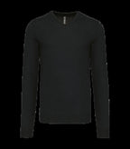 Men's V-Neck Jumper Black