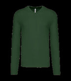 Men's V-Neck Jumper ForestGreen