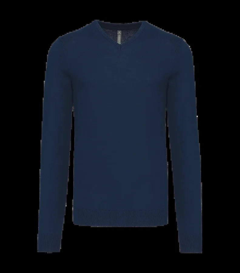 Men's V-Neck Jumper Navy