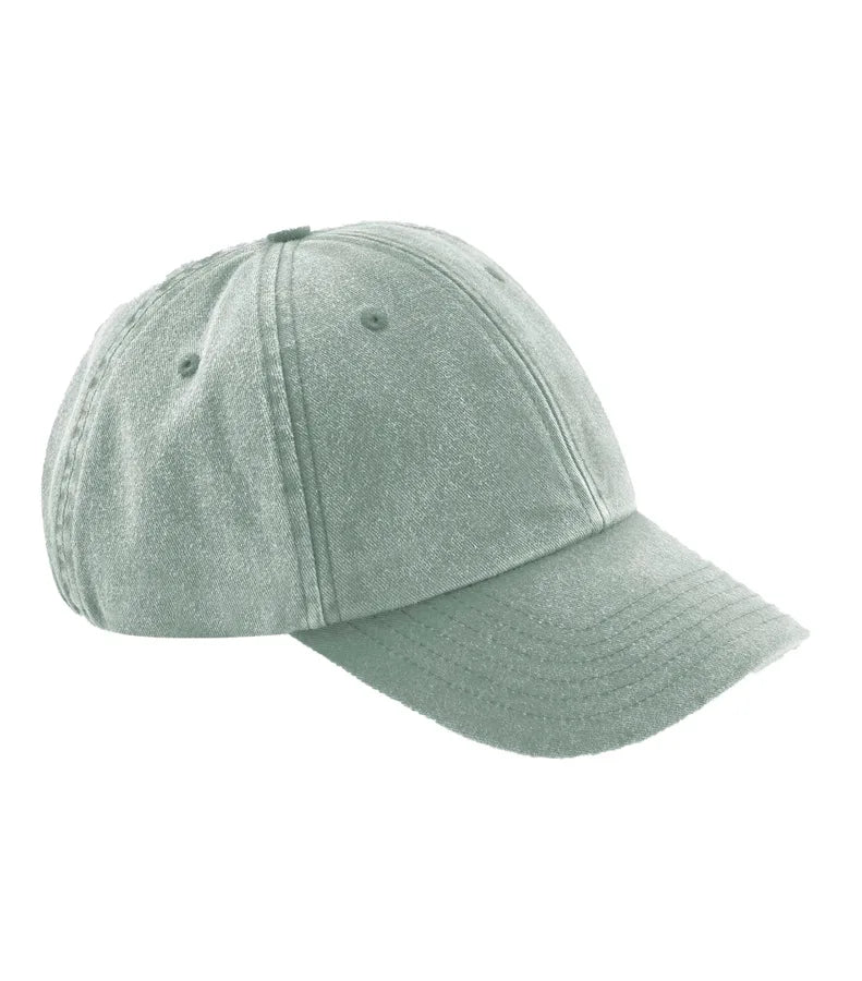 Junior Low Profile Vintage Cap VintageSageGreen