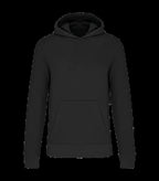 Kids' Eco-Friendly Hooded Sweatshirt Black