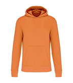 Kids' Eco-Friendly Hooded Sweatshirt LightOrange