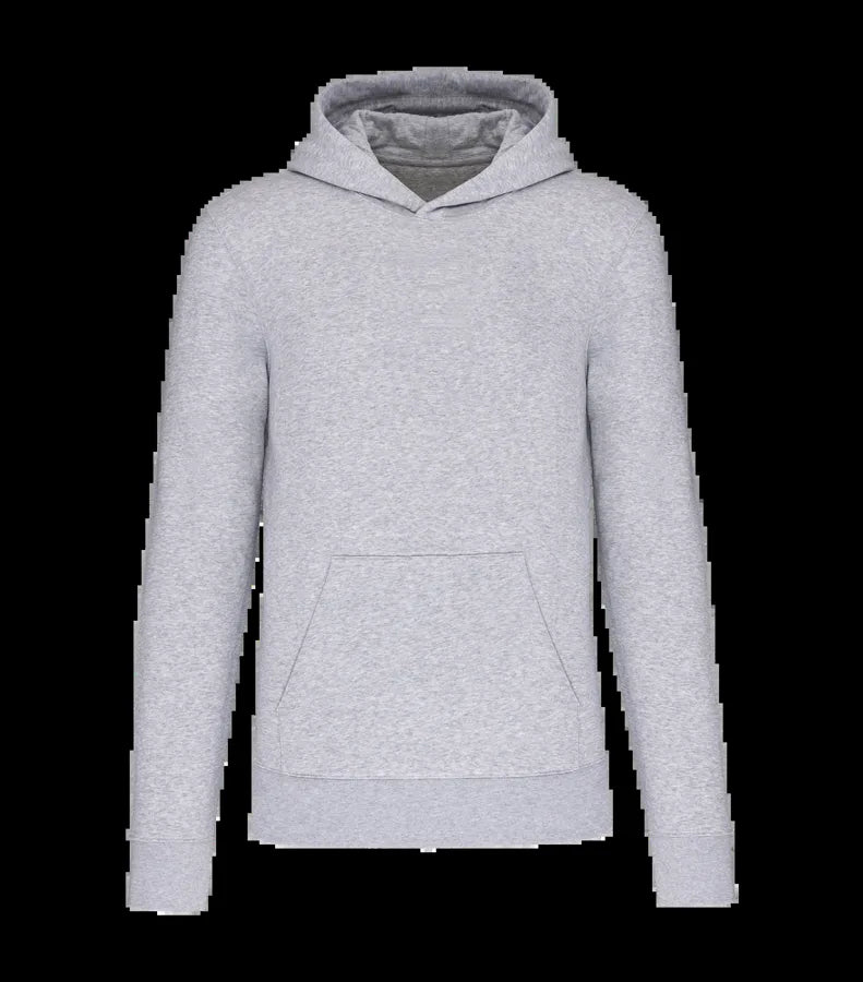 Kids' Eco-Friendly Hooded Sweatshirt OxfordGrey