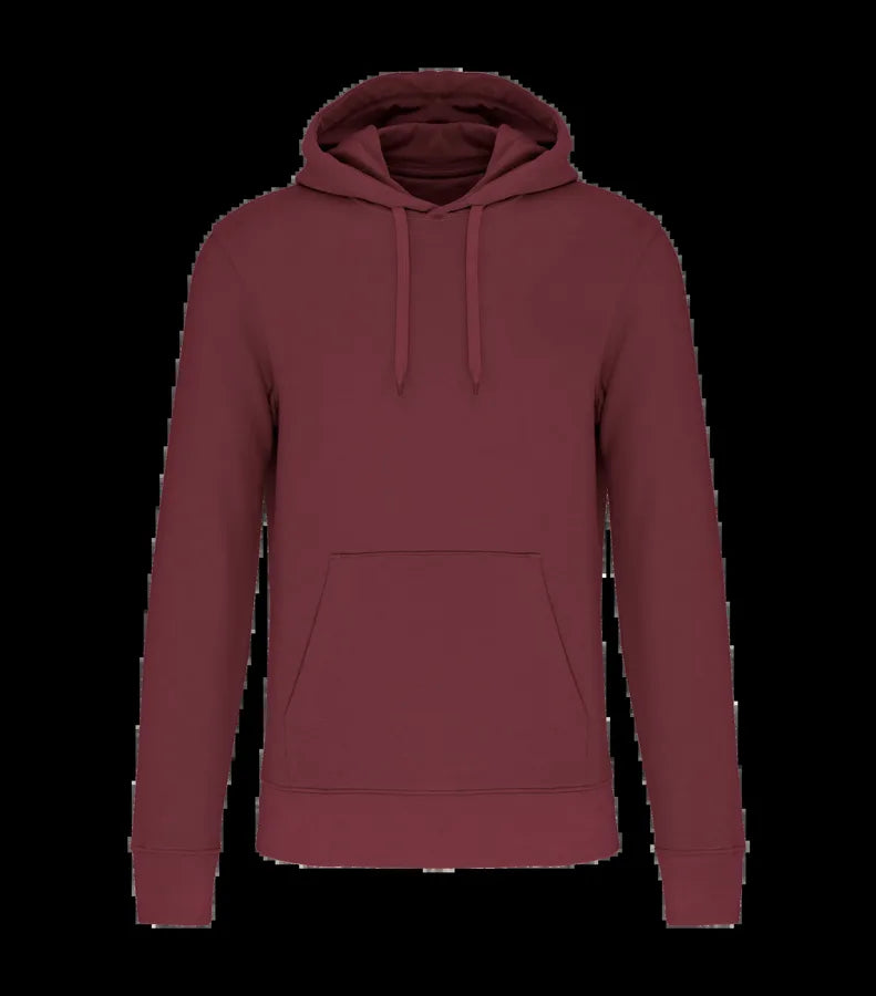 Kids' Eco-Friendly Hooded Sweatshirt Wine