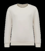 Eco-Friendly Kids' Oversize Round Neck Sweatshirt Ivory