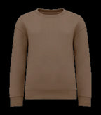 Eco-Friendly Kids' Oversize Round Neck Sweatshirt Driftwood