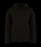 Eco-Friendly Kids' Oversize Hooded Sweatshirt Black