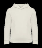 Eco-Friendly Kids' Oversize Hooded Sweatshirt Ivory