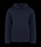 Eco-Friendly Kids' Oversize Hooded Sweatshirt NavyBlue