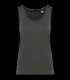 Ladies tank top 155gsm OrganicKhaki