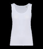 Ladies tank top 155gsm White