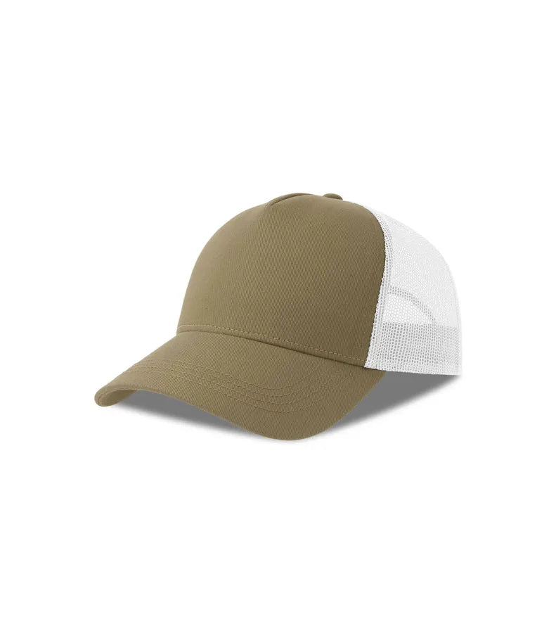 RAPPER COTTON-S Khaki/White