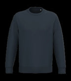 Eco-Friendly Unisex Round Neck Sweatshirt NavyBlue