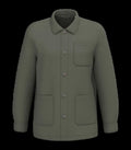 Eco-Friendly Men's Washed Effect Work Jacket WashedOrganicKhaki
