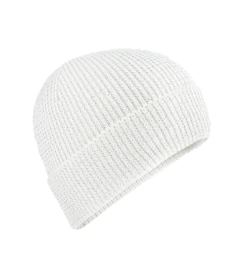 Streetlite Reflective Beanie White