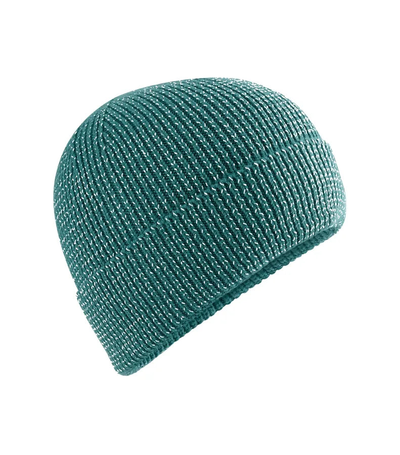 Streetlite Reflective Beanie MarineGreen