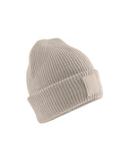 Kids Deep Cuffed Tonal Patch Beanie NaturalStone