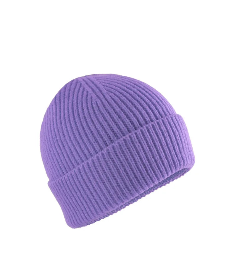 Kids Fashion Beanie Violet