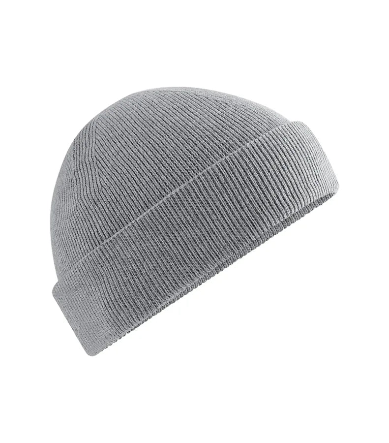Organic Cotton Fisherman Beanie Ash