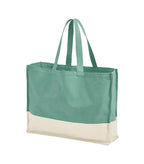 EarthAware® Organic Contrast Shopper SageGreen/Natural