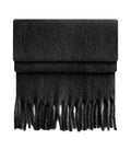Fluffy Scarf Black