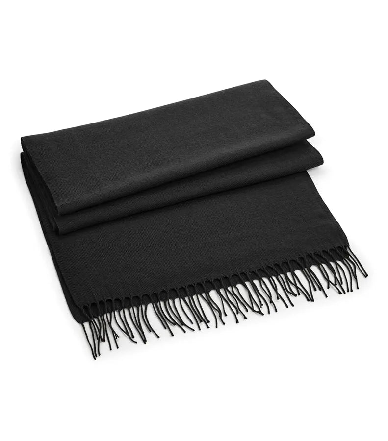 Classic Woven Scarf Black