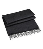 Classic Woven Scarf Charcoal