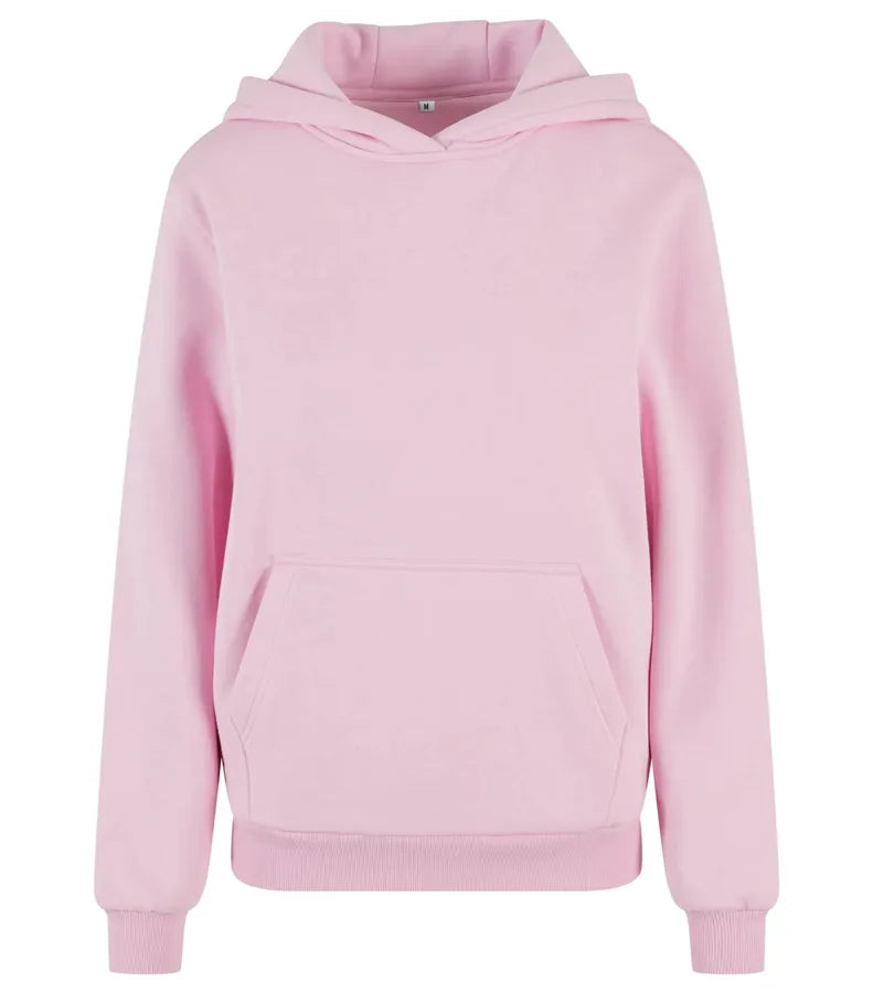 Ladies Fluffy Hoody SoftPink