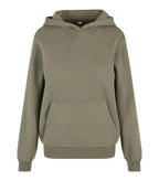Ladies Fluffy Hoody PaleOlive