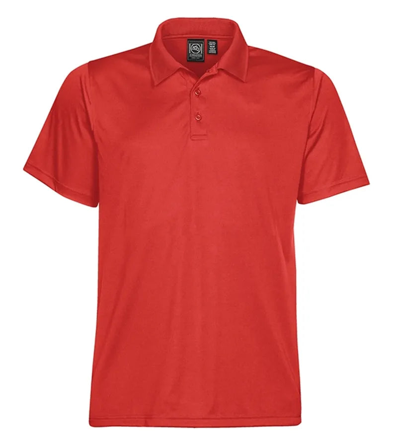 Eclipse H2X-Dry Pique Polo BrightRed