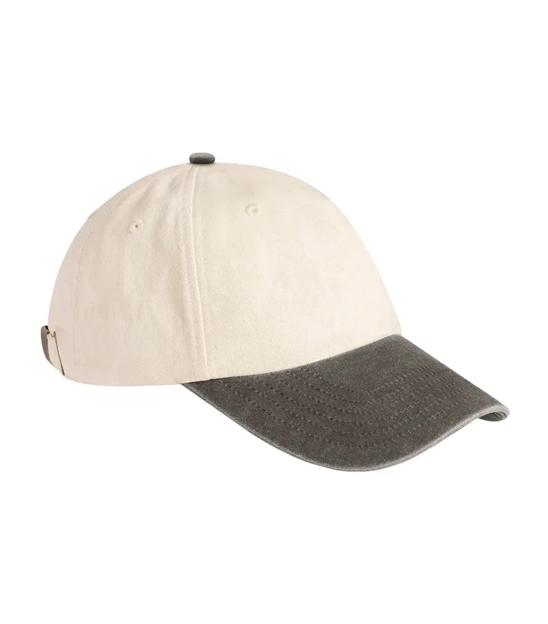 Contrast Peak Low Profile Vintage Cap Natural/VintageBrown