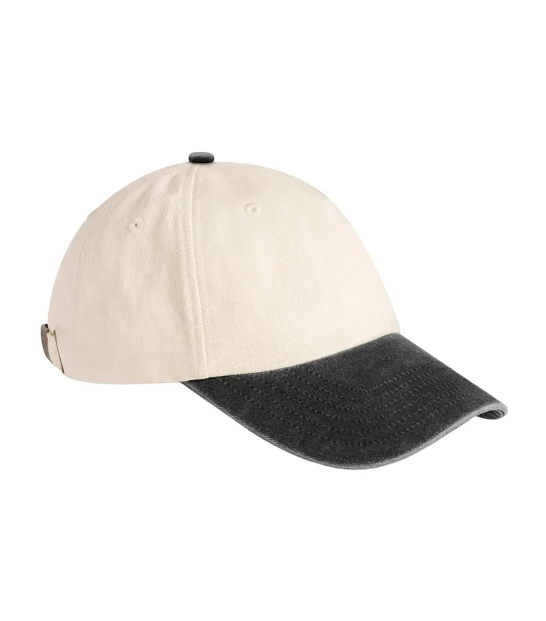 Contrast Peak Low Profile Vintage Cap Natural/VintageBlack