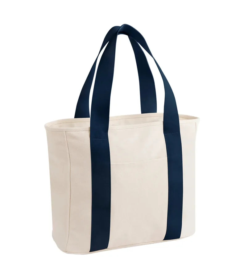 Edit Canvas Tote Natural/Navy